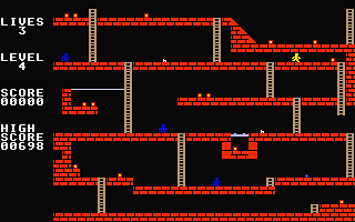 Gold Seeker atari screenshot